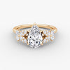 Marigold Pear Lab Diamond Ring