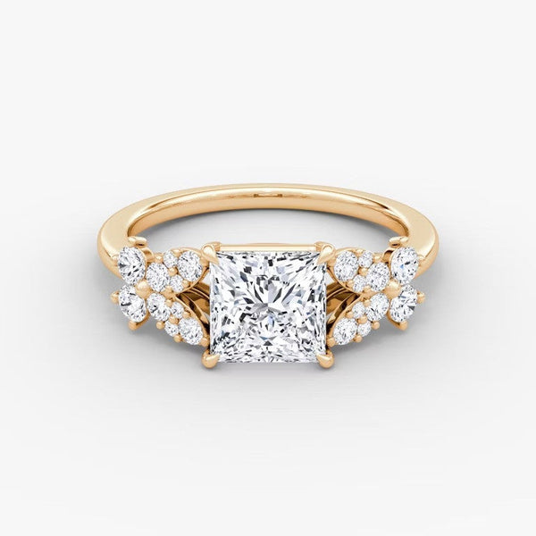 Marigold Princess Lab Diamond Ring