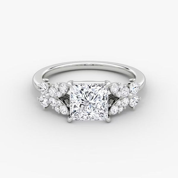 Marigold Princess Lab Diamond Ring