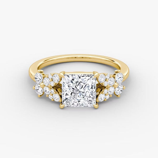 Marigold Princess Lab Diamond Ring