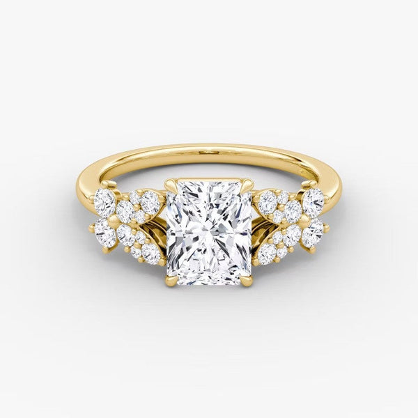 Marigold Radiant Lab Diamond Ring