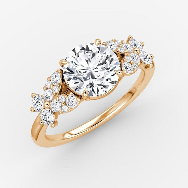 Marigold Round Lab Diamond Ring