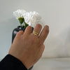 HUG RING - 18K GOLD PLATED