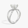 Butterfly Cushion Lab Diamond Engagement Ring