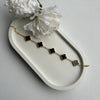 BLACK CLOVER BRACELET - 18K GOLD-PLATED