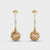 Meteor from the Sky Diamond Drop Earrings