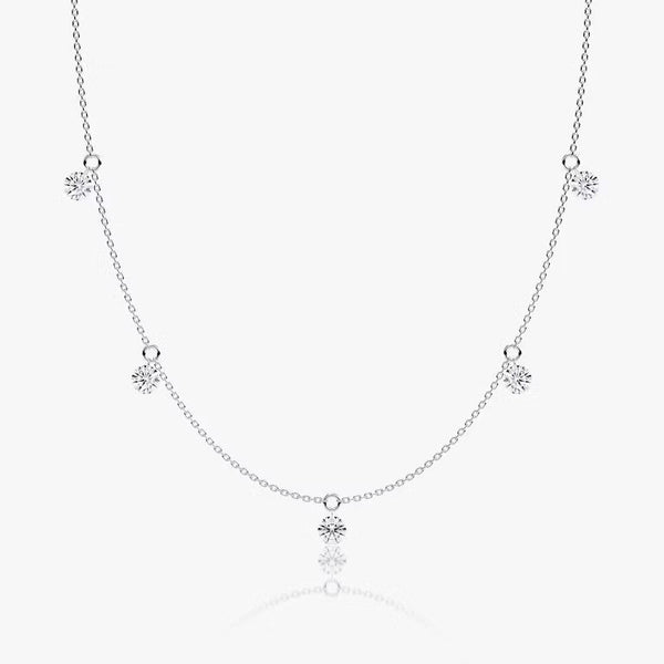 Five Star Lab Grown Diamond Necklace