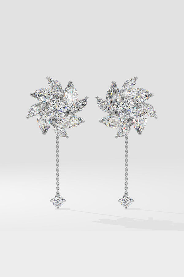 Fire Spiral Drop Danglers