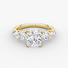 Anomaly Radiant & Pear Lab Grown Diamond Engagement Ring