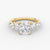 Anomaly Radiant & Pear Lab Grown Diamond Engagement Ring