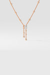 Solitaire Drop Necklace