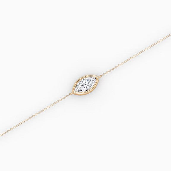 Marquise Lab Diamond Bracelet