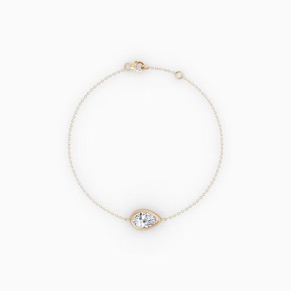 Pear Lab Diamond Bracelet