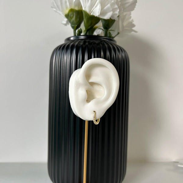 WEAR IT EVERYDAY HOOPS - 18K GOLD PLATED