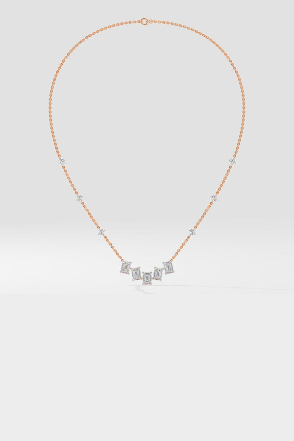 5 Stone Unity Necklace