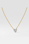 Marquise Heart Duo Necklace