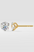 2 ct Solitaire Studs
