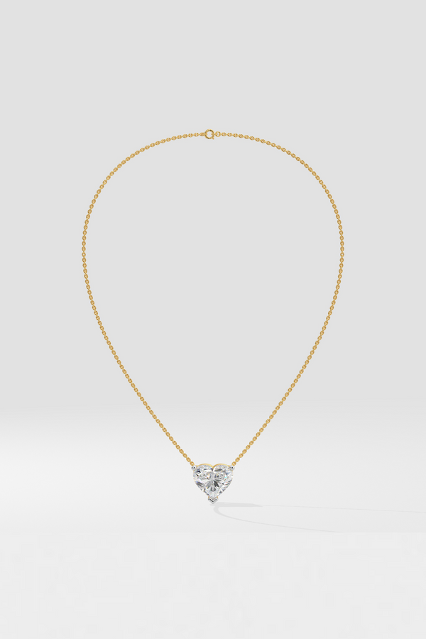 1 ct Heart Necklace