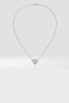 Solitaire Heart Necklace