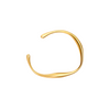WAVE BRACELET - 18K GOLD-PLATED