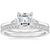 Jessica Asscher Diamond Ring with Diamond Ring