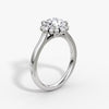 Aura Halo Cushion Lab Grown Diamond Ring