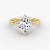 Aura Halo Oval Lab Grown Diamond Ring