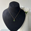 EMERALD BLISS NECKLACE - 18K GOLD-PLATED