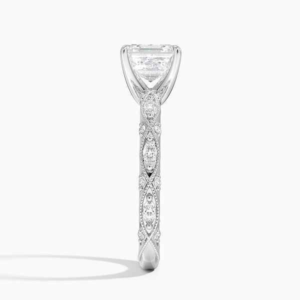 Christina Asscher Lab Grown Diamond Engagement Ring