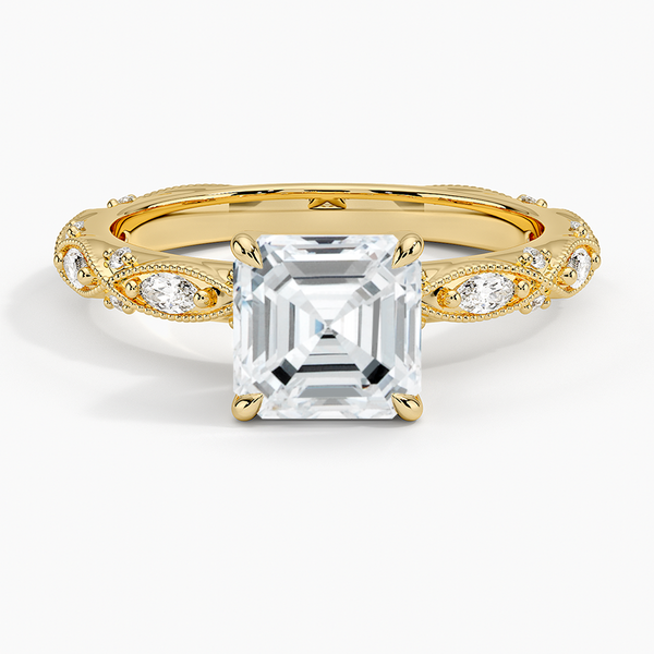 Christina Asscher Lab Grown Diamond Engagement Ring