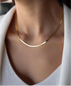 SNAKE CHAIN (5MM) - 18K GOLD-PLATED