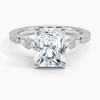 Roseline Radiant Lab Grown Diamond Engagement Ring