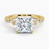 Roseline Princess Lab Grown Diamond Engagement Ring