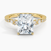Roseline Radiant Lab Grown Diamond Engagement Ring