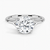 Branched Round Lab Grown Diamond Engagement Ring