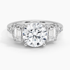 Sabrina Three Stone Round Lab Grown Diamond Engagement Ring