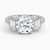 Sabrina Three Stone Round Lab Grown Diamond Engagement Ring