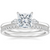 Jessica Princess Diamond Ring with Diamond Ring