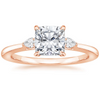 Jessica Cushion Diamond Ring with Diamond Ring
