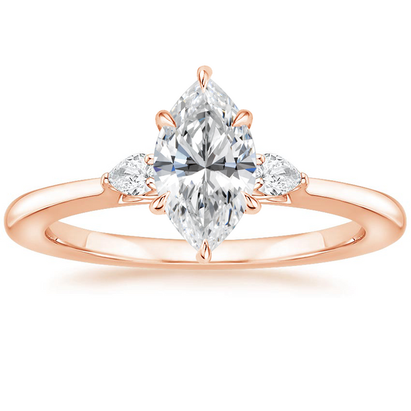 Jessica Marquise Diamond Ring with Diamond Ring