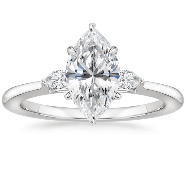 Jessica Marquise Diamond Ring with Diamond Ring