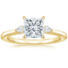 Jessica Princess Diamond Ring with Diamond Ring