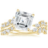 Swaraya Asscher Lab Grown Diamond Engagement Ring