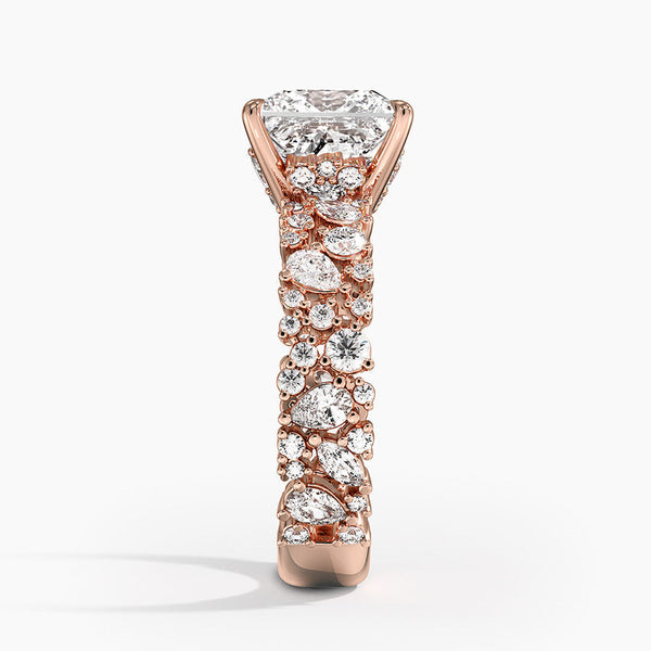 Galaxy Princess Lab Grown Diamond Engagement Ring