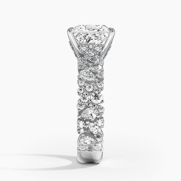 Galaxy Princess Lab Grown Diamond Engagement Ring