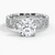 Galaxy Cushion Lab Grown Diamond Engagement Ring