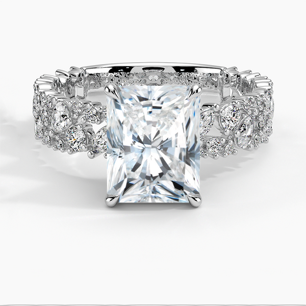 Galaxy Radiant Lab Grown Diamond Engagement Ring