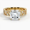 Galaxy Asscher Lab Grown Diamond Engagement Ring