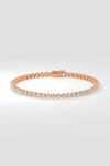 .08 Ct Crown Tennis Bracelet