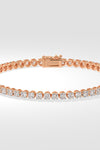 .08 Ct Crown Tennis Bracelet